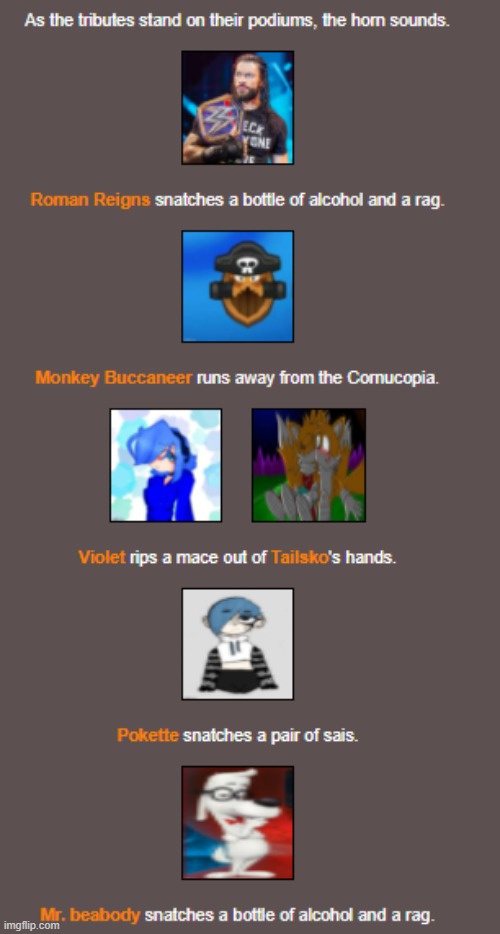 round 1 part 1 | made w/ Imgflip meme maker