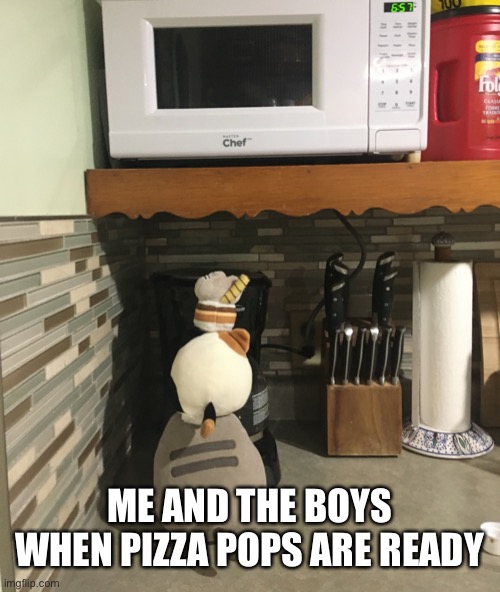 Pizza pops | ME AND THE BOYS WHEN PIZZA POPS ARE READY | image tagged in the boys,cats | made w/ Imgflip meme maker