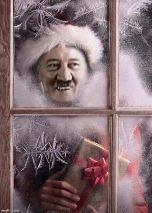 Adolf Claus | image tagged in adolf claus | made w/ Imgflip meme maker