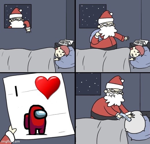 Letter to Murderous Santa | I | image tagged in letter to murderous santa | made w/ Imgflip meme maker