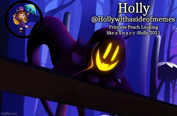 Holly Snatcher Template | image tagged in holly snatcher template | made w/ Imgflip meme maker