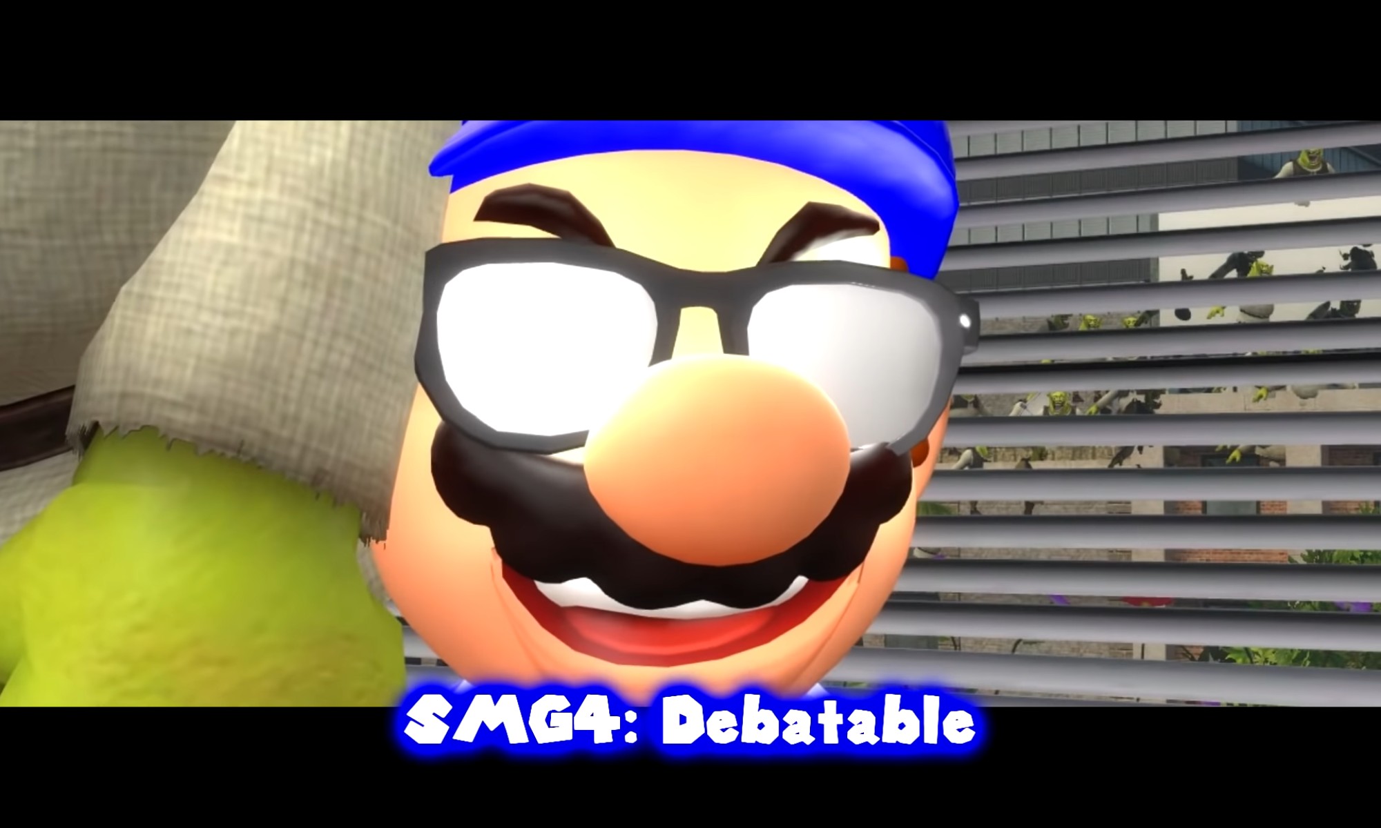 High Quality SMG4 DEBATABLE Blank Meme Template