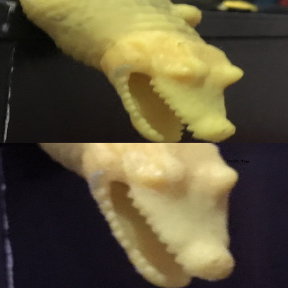 Yellow Crocodile Looking Down Blank Meme Template