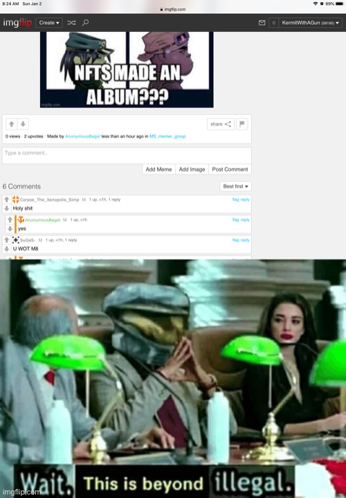 image tagged in wait this is beyond illegal | made w/ Imgflip meme maker