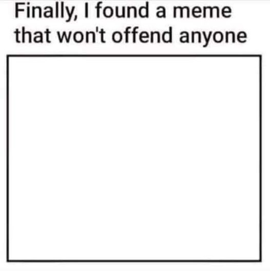 It's White, and that's Racist. Blank Meme Template