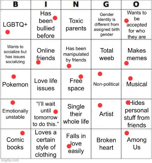 Yes | image tagged in jer-sama's bingo | made w/ Imgflip meme maker