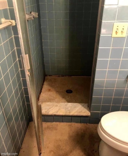Carpeted shower | made w/ Imgflip meme maker