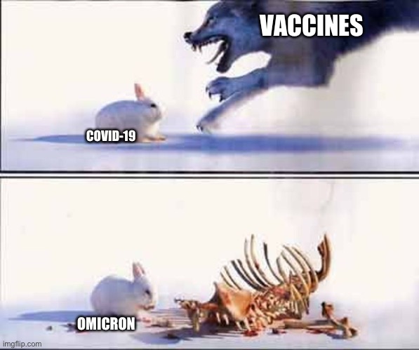 VACCINES; COVID-19; OMICRON | image tagged in omicron | made w/ Imgflip meme maker