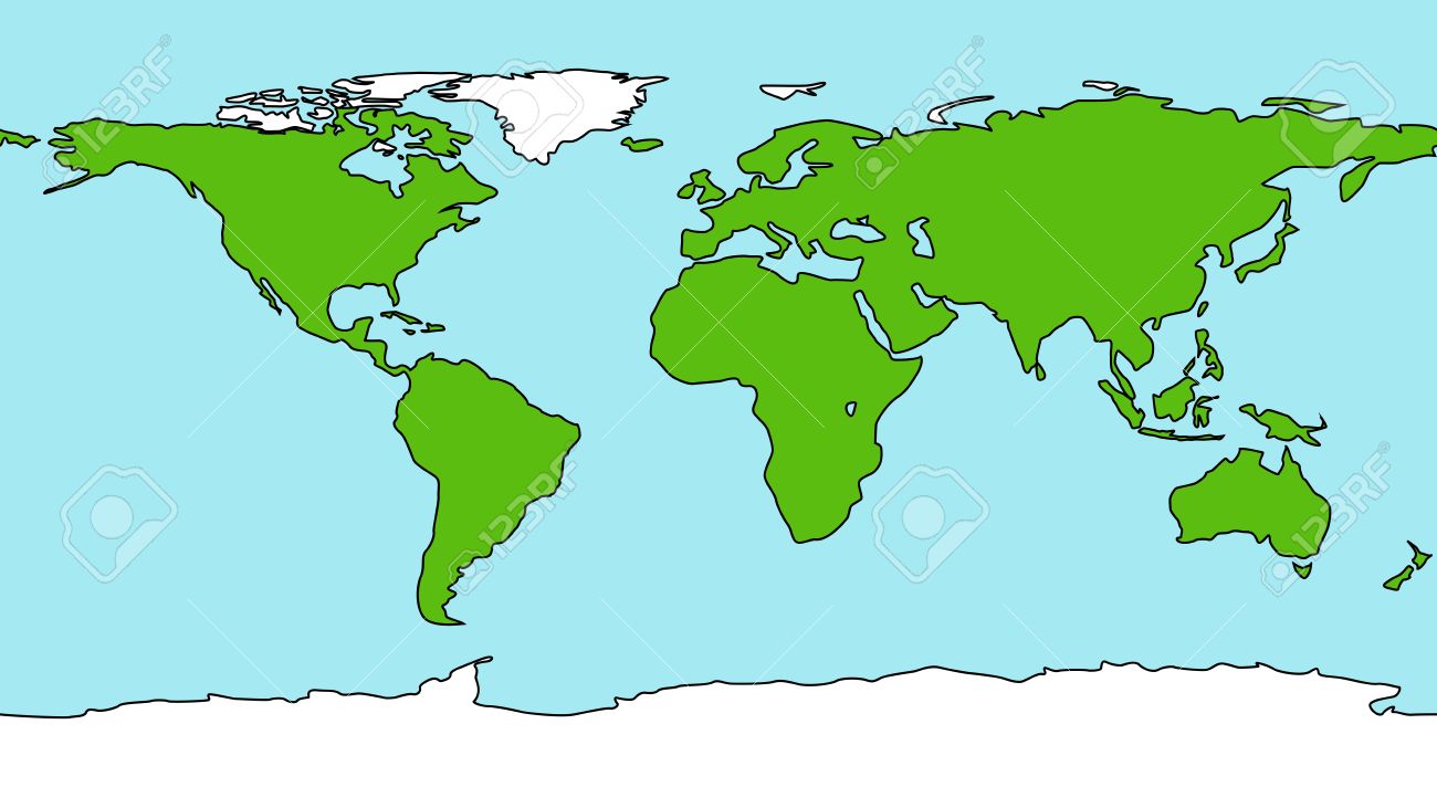 High Quality World map Blank Meme Template