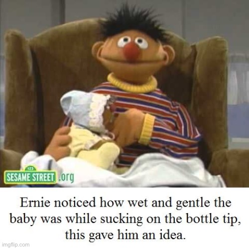 NO ERNIE NOOOOO | image tagged in bert and ernie,dark humor | made w/ Imgflip meme maker