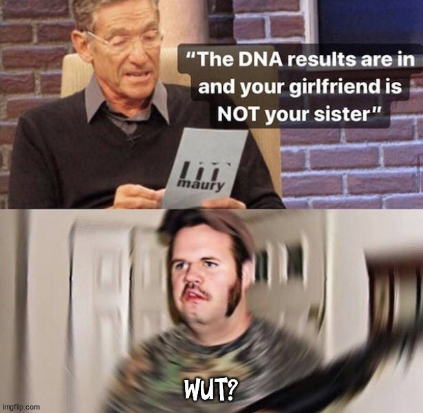 WUT? | image tagged in dark humor | made w/ Imgflip meme maker