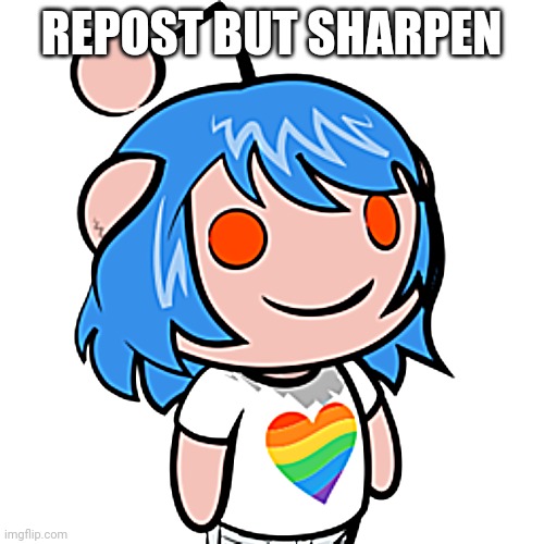 N f t | REPOST BUT SHARPEN | image tagged in repost but sharpen,reddit,repost,memes,reddit avatar,sharpen | made w/ Imgflip meme maker