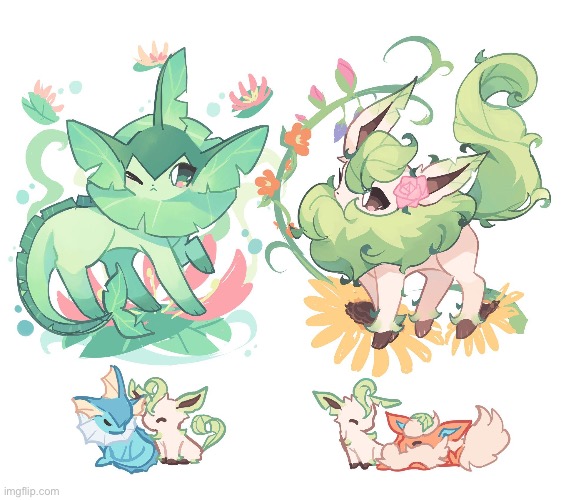 Wholesome pokefusions  pt.6 | image tagged in cute,art,pokemon | made w/ Imgflip meme maker