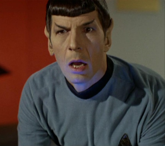 High Quality Spock disgusted Blank Meme Template