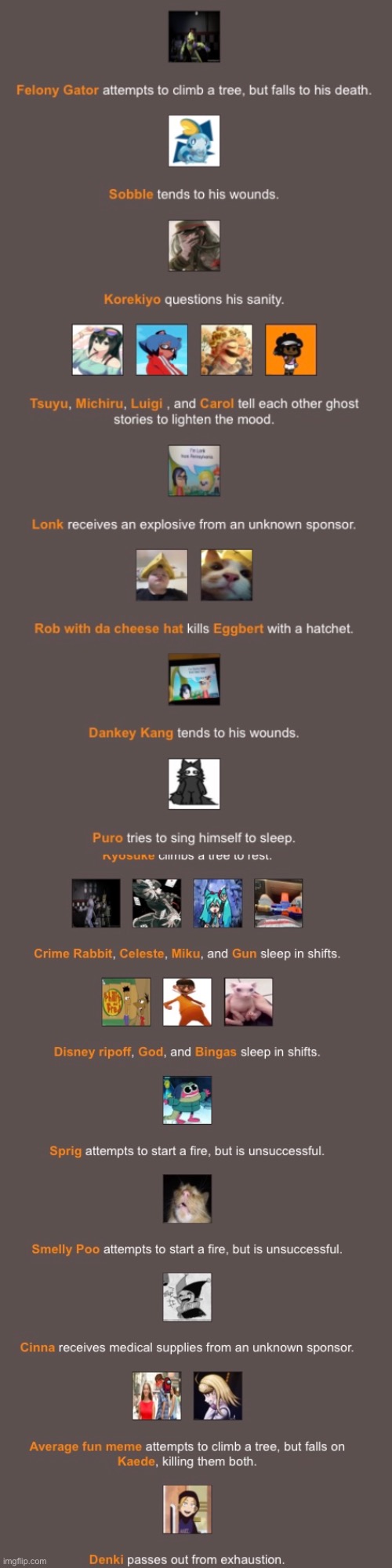 Kaede is now kaedead | made w/ Imgflip meme maker