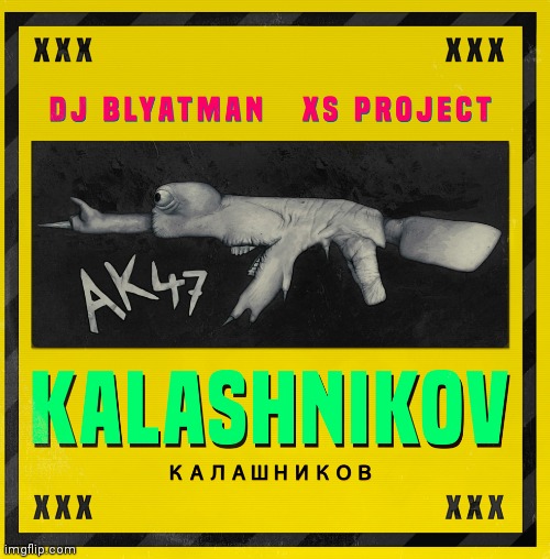 Kalashnikov card | image tagged in kalashnikov card | made w/ Imgflip meme maker
