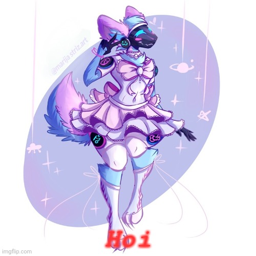 Femboy furry | Hoi | image tagged in femboy furry | made w/ Imgflip meme maker