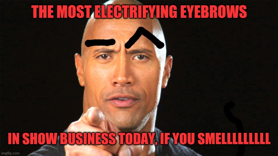 The Rock Eyebrow - Imgflip