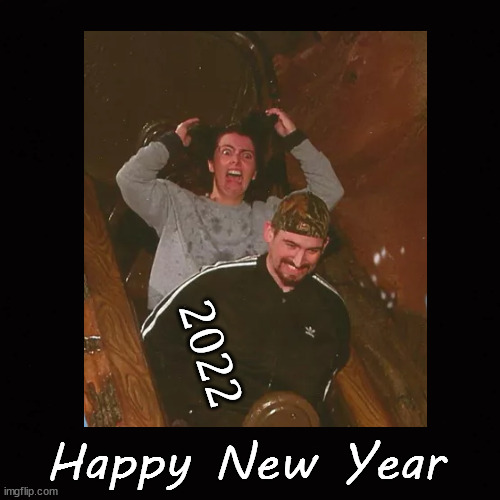 Happy New Year | 2022; Happy New Year | image tagged in splash mountain | made w/ Imgflip meme maker