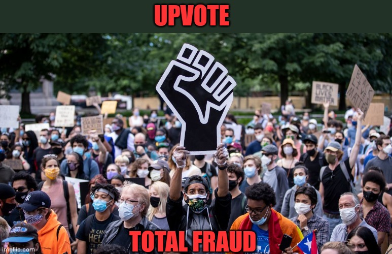 UPVOTE TOTAL FRAUD | made w/ Imgflip meme maker