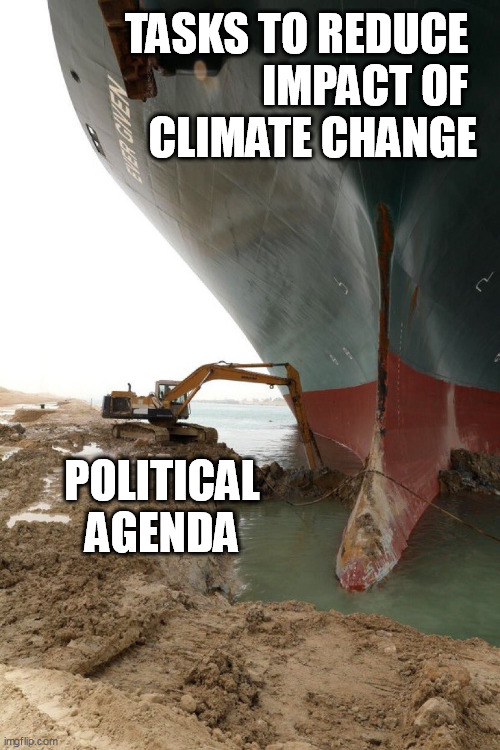 There was an attempt | TASKS TO REDUCE 
IMPACT OF 
CLIMATE CHANGE; POLITICAL AGENDA | image tagged in there was an attempt | made w/ Imgflip meme maker
