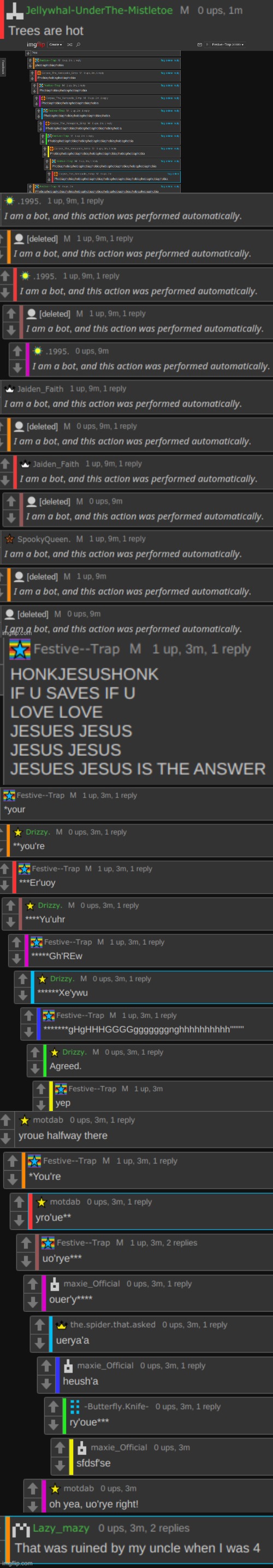 collection of random BS from my notifs | made w/ Imgflip meme maker