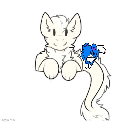 Fluffy dragon | image tagged in fluffy dragon | made w/ Imgflip meme maker