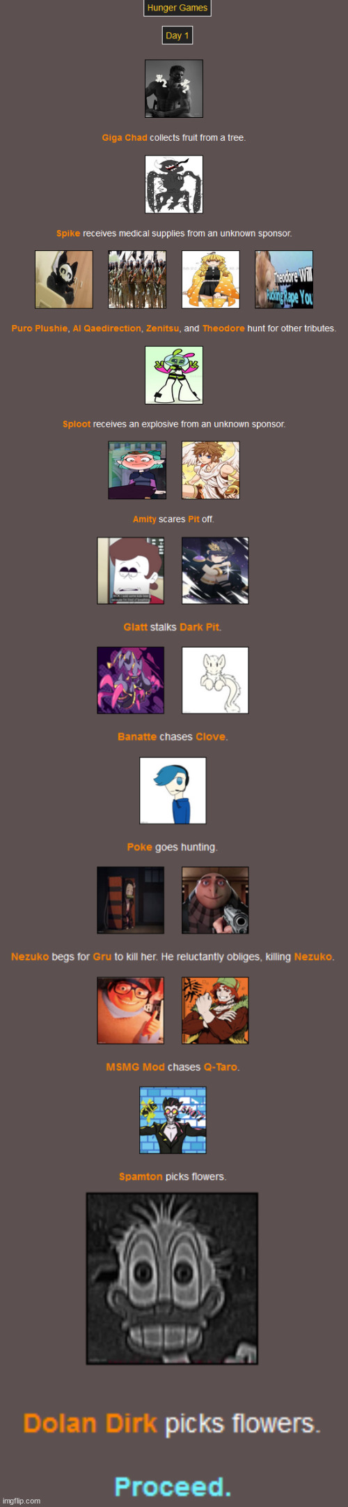 Day 1 Part 2.
don't know why the dragon is called clove, glitch prob | made w/ Imgflip meme maker