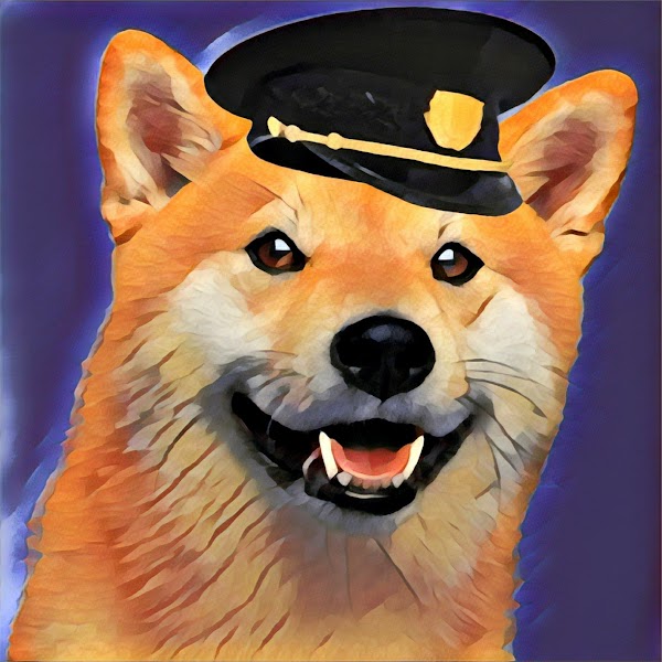 High Quality Police Doggo Blank Meme Template
