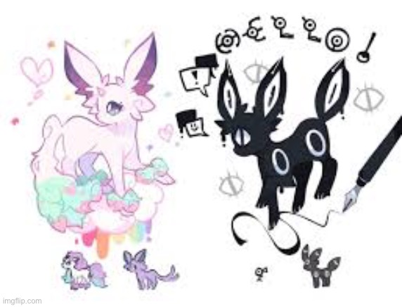 Wholesome pokefusions pt.7 | image tagged in pokemon,cute,art | made w/ Imgflip meme maker