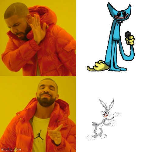 Bugs Bunny | image tagged in memes,drake hotline bling | made w/ Imgflip meme maker