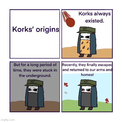 Love. The. Kork. | made w/ Imgflip meme maker