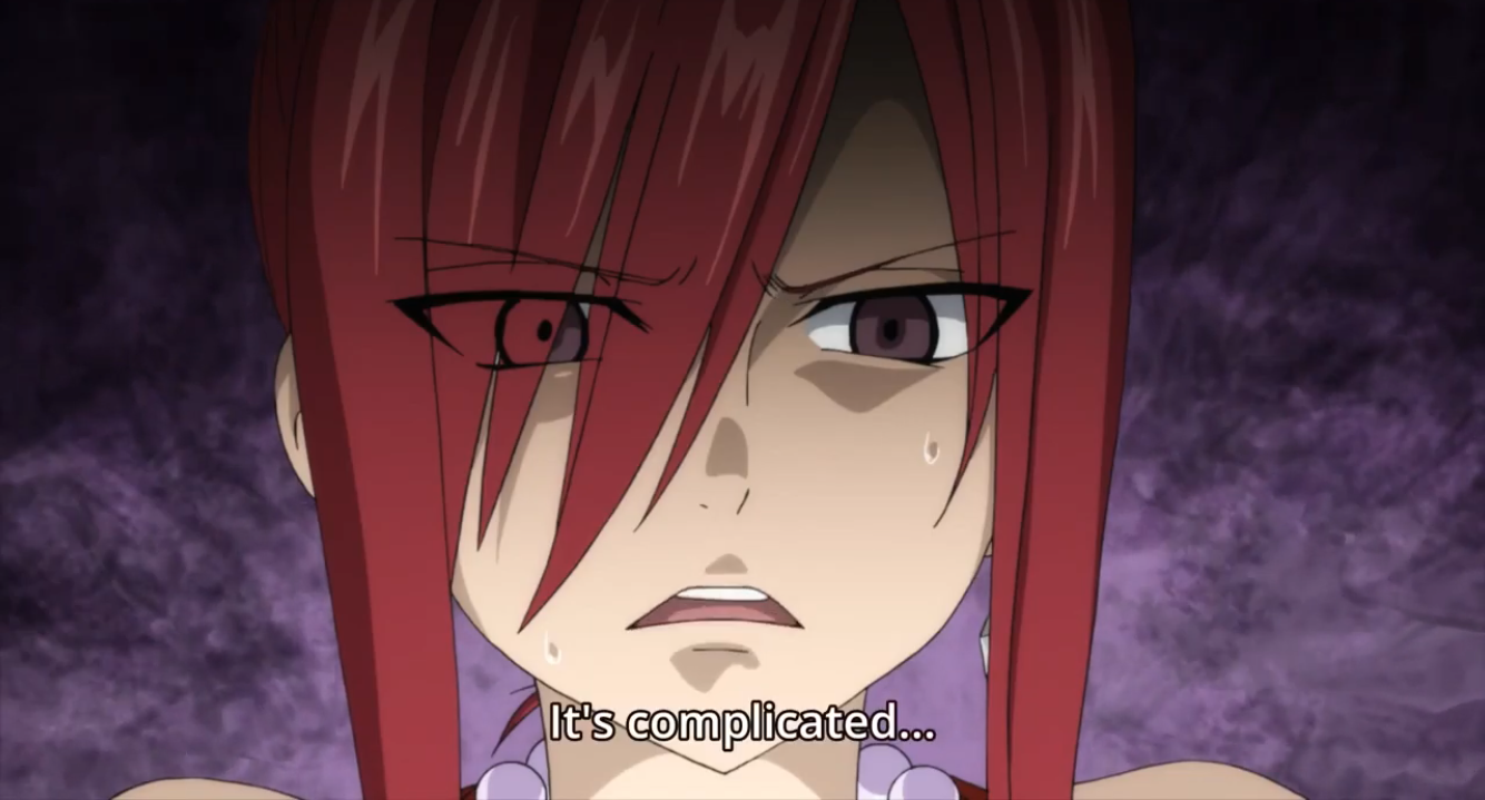 Complicated Erza Blank Meme Template