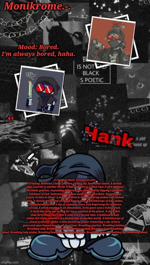 Monikrome’s Hank J. Wimbleton Temp - Imgflip