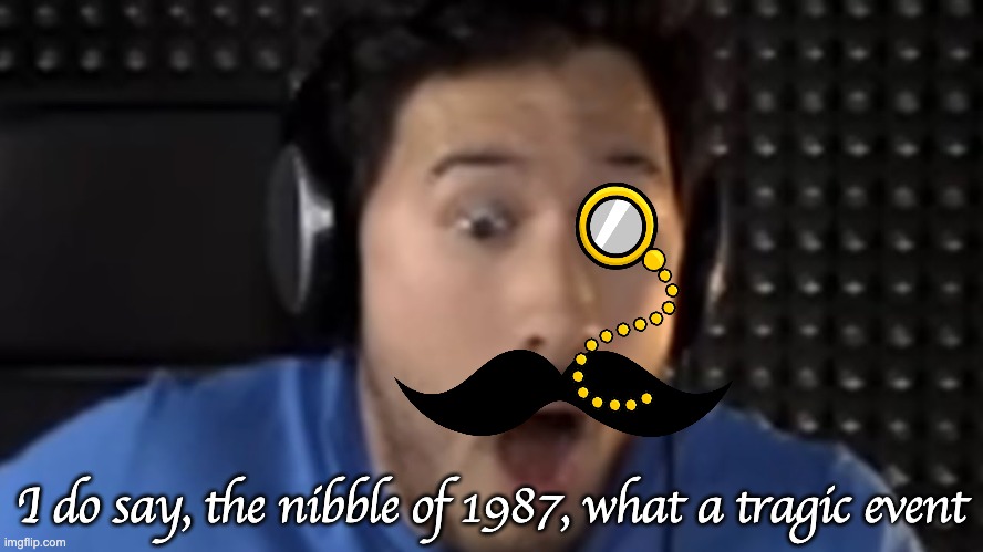 Was That the Bite of '87? | I do say, the nibble of 1987, what a tragic event | image tagged in was that the bite of '87 | made w/ Imgflip meme maker
