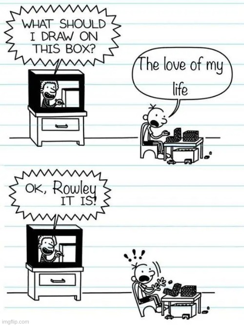 crush me | image tagged in diary of a wimpy kid | made w/ Imgflip meme maker