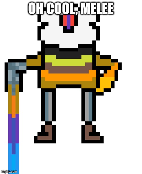 Cobalt Chaos 1 | OH COOL, MELEE | image tagged in cobalt chaos 1 | made w/ Imgflip meme maker