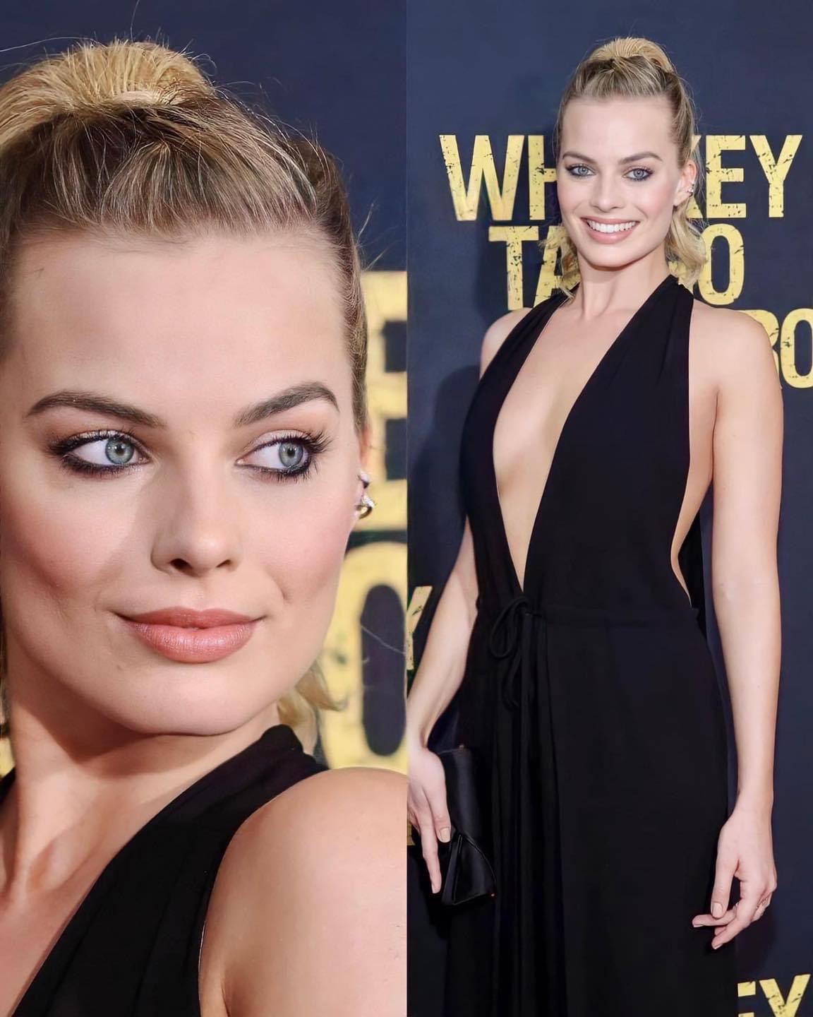 High Quality Margot Robbie Blank Meme Template