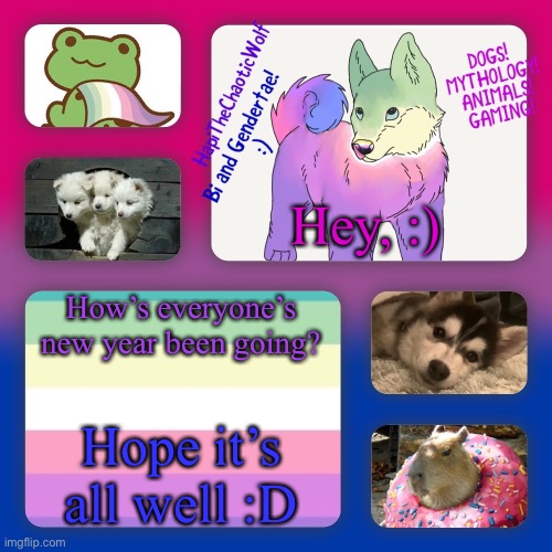 Hi | Hey, :); How’s everyone’s new year been going? Hope it’s all well :D | made w/ Imgflip meme maker