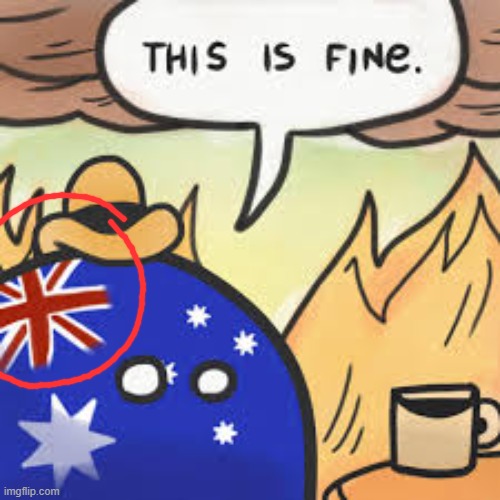 hehe, britain flag | image tagged in australia that aint fine | made w/ Imgflip meme maker
