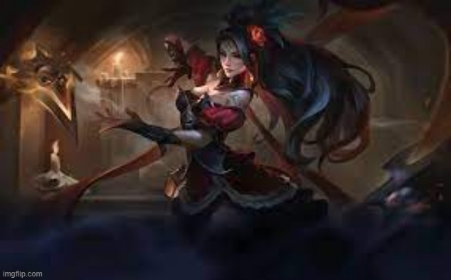 esmeralada Blazing Shadow | image tagged in memes,mlbb | made w/ Imgflip meme maker