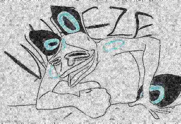 Umbreon deep fried wheeze | image tagged in umbreon deep fried wheeze | made w/ Imgflip meme maker