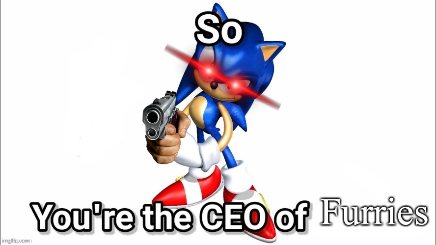 so you're the CEO of | Furries | image tagged in so you're the ceo of | made w/ Imgflip meme maker