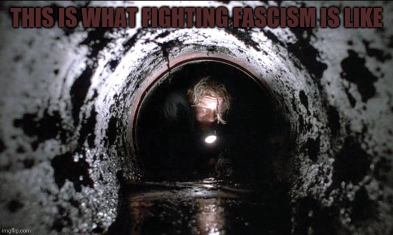 THIS IS WHAT FIGHTING FASCISM IS LIKE | made w/ Imgflip meme maker