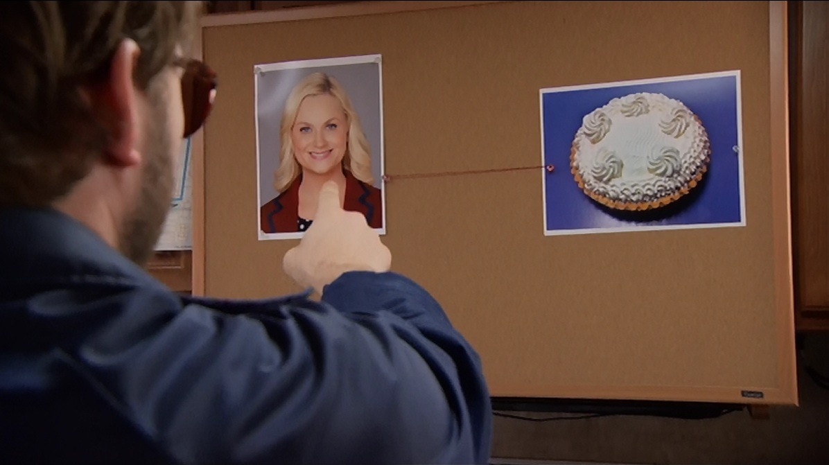 High Quality Parks and Rec Pie Blank Meme Template
