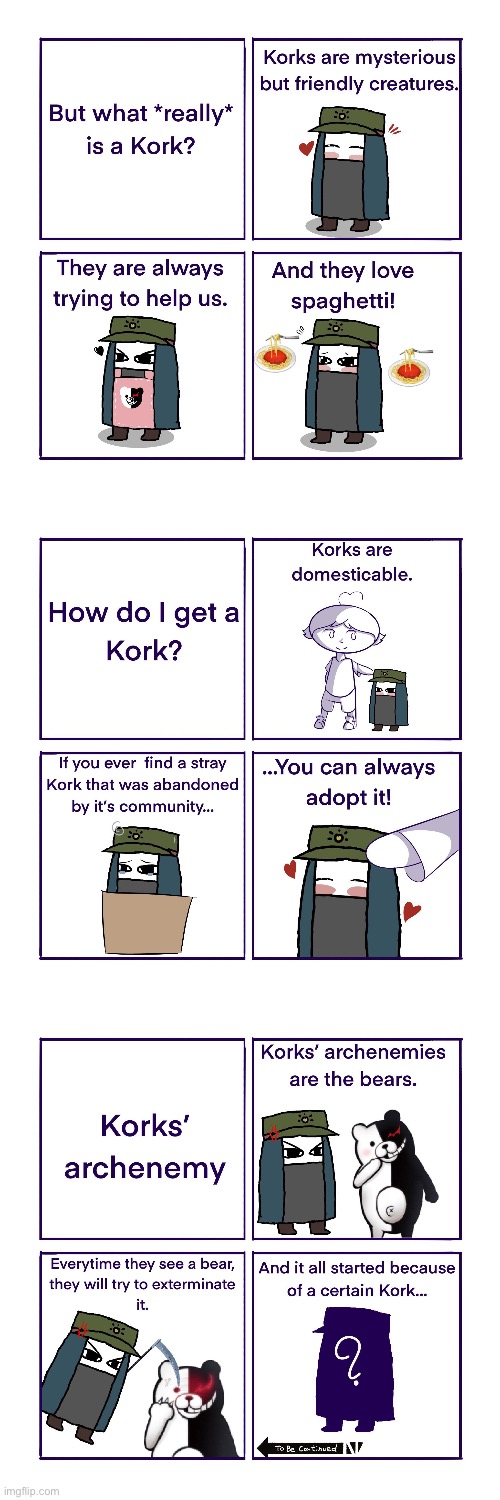 The Book of Kork. Part 2. Also I need 10 more people for hunger games | made w/ Imgflip meme maker