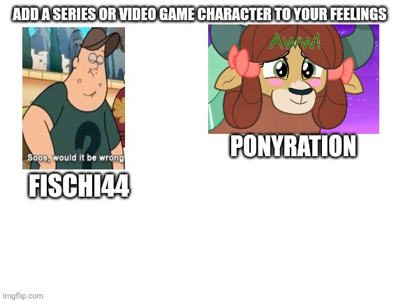 PONYRATION | image tagged in yona,repost | made w/ Imgflip meme maker