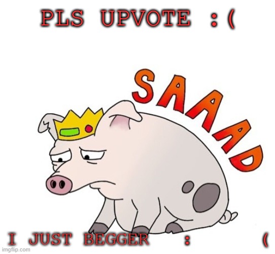 Im not serious ab this | PLS UPVOTE :(; I JUST BEGGER   :      ( | image tagged in upvote begging,begging for upvotes,cap | made w/ Imgflip meme maker