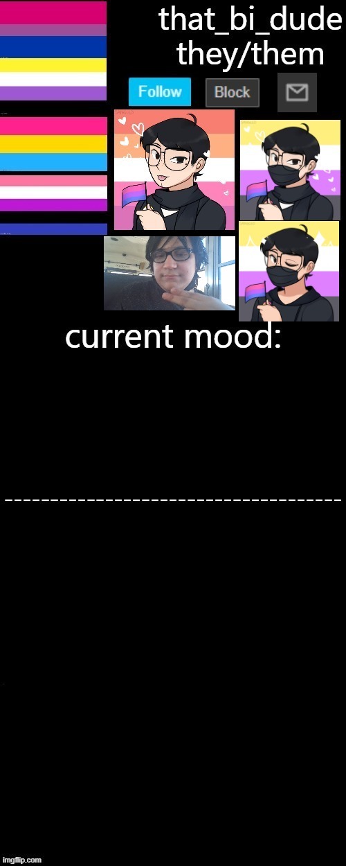High Quality that_bi_dude's announcement template V3.2 Blank Meme Template