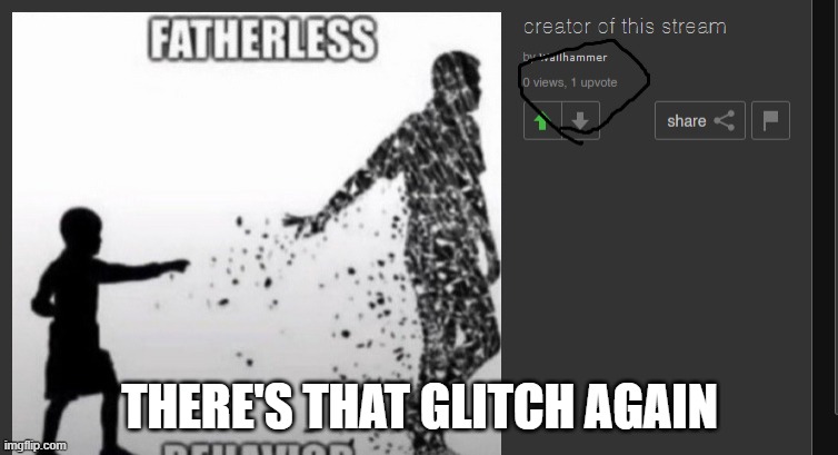 THERE'S THAT GLITCH AGAIN | made w/ Imgflip meme maker